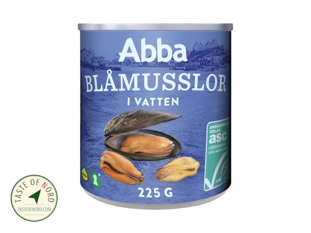 Blue Mussels in Water
