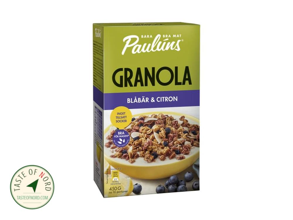 Blueberry Lemon Granola