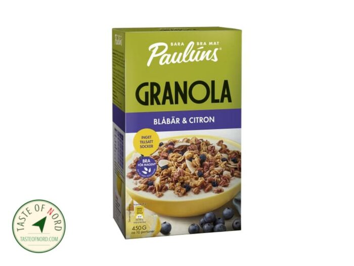 Blueberry Lemon Granola