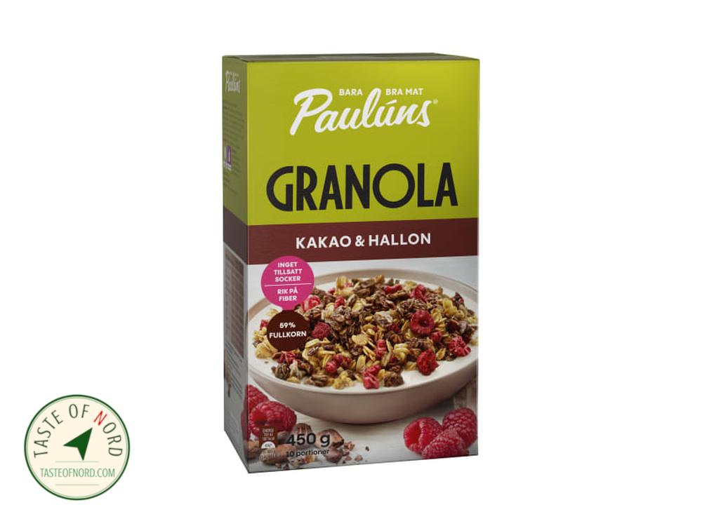 Cocoa Raspberry Granola Muesli