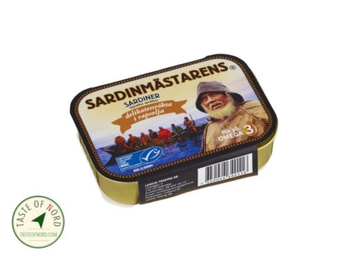 Delicious Smoked Sardines in Rapeseed Oil