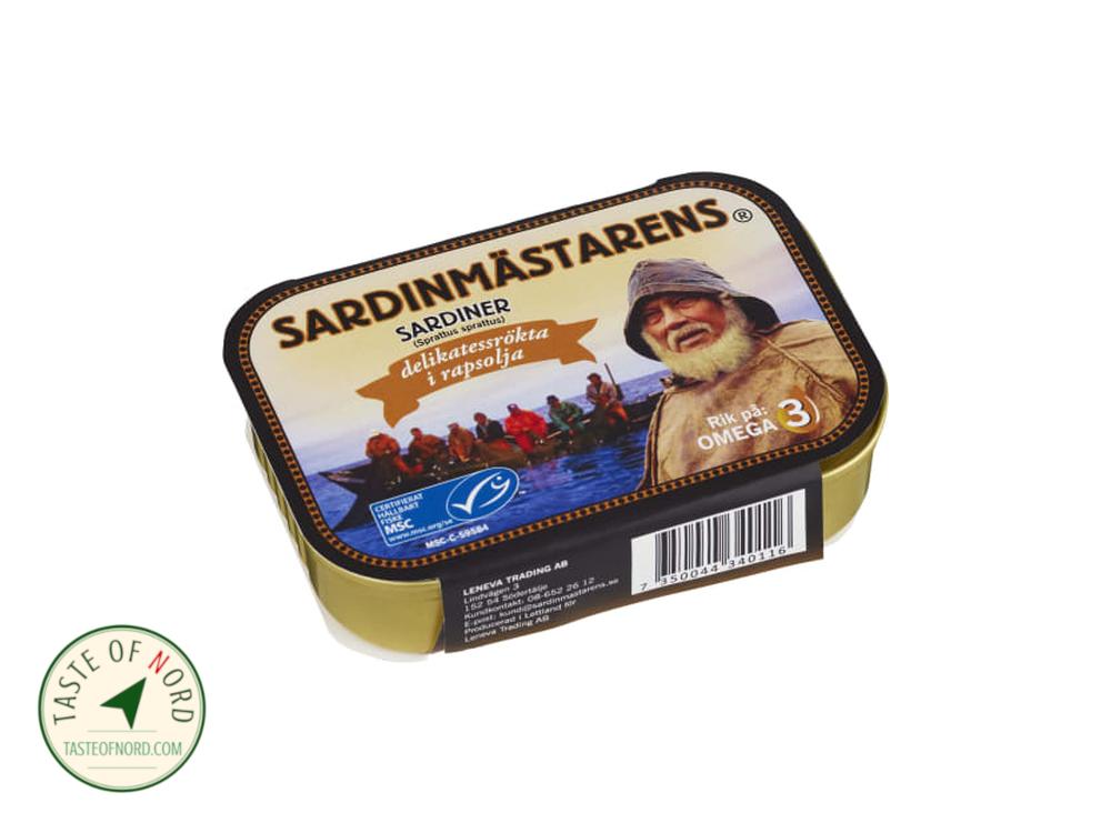 Delicious Smoked Sardines in Rapeseed Oil