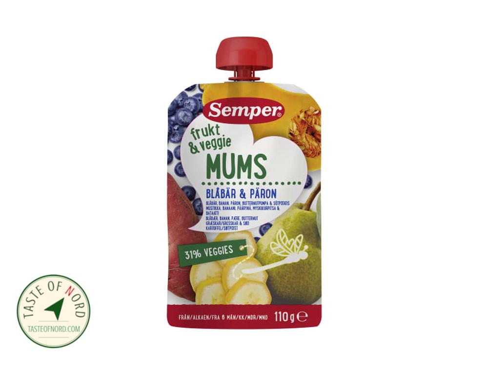 Fruit & Veggie Mums Blueberry Pear From 6 Months