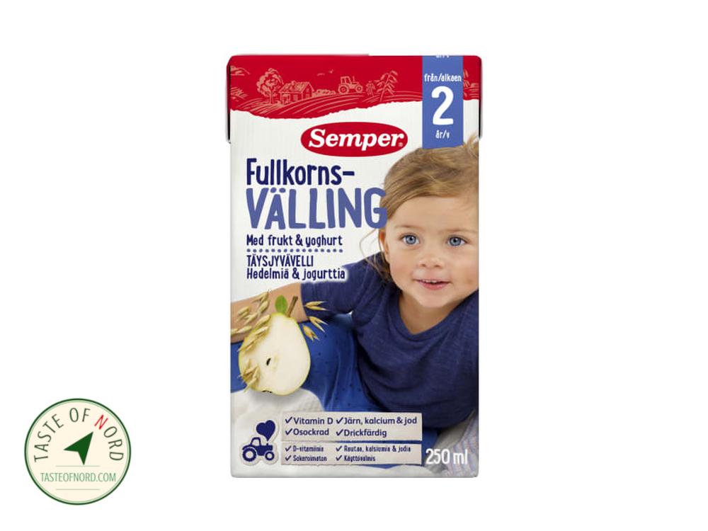 Full Grain Fruit Yogurt Porridge From 2 Years