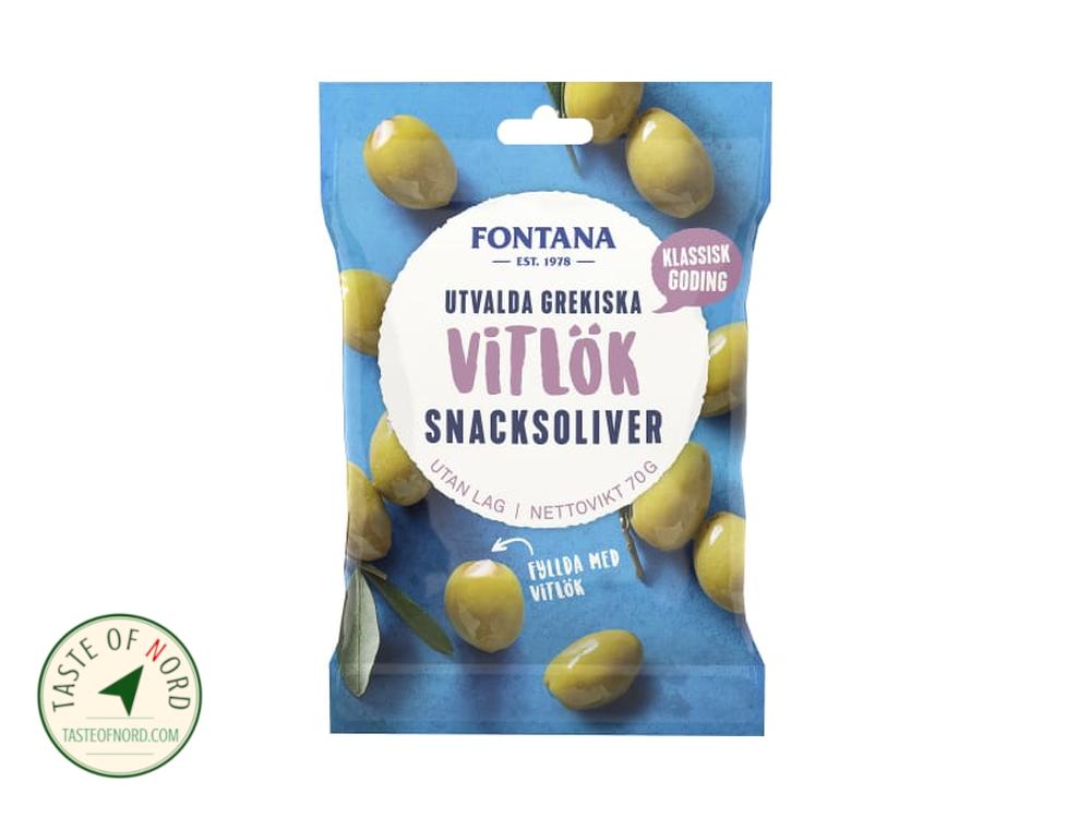 Garlic Snack Olives