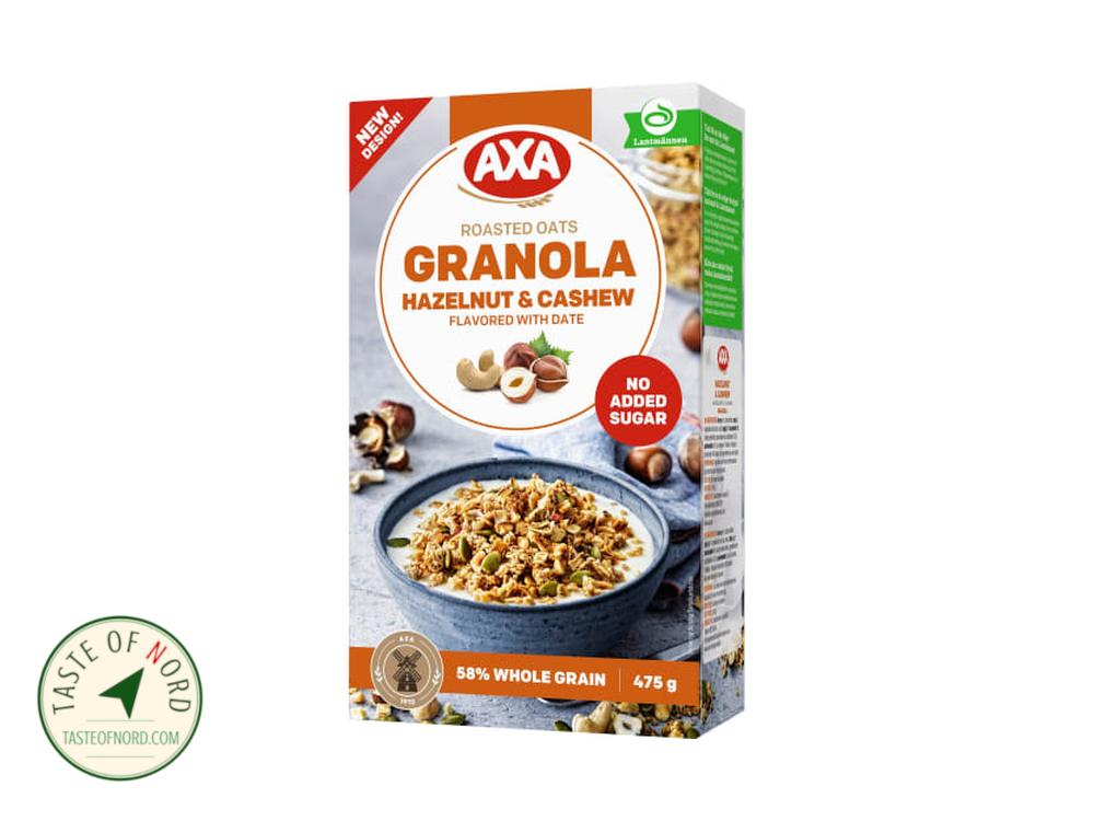 Hazelnut Cashew Granola