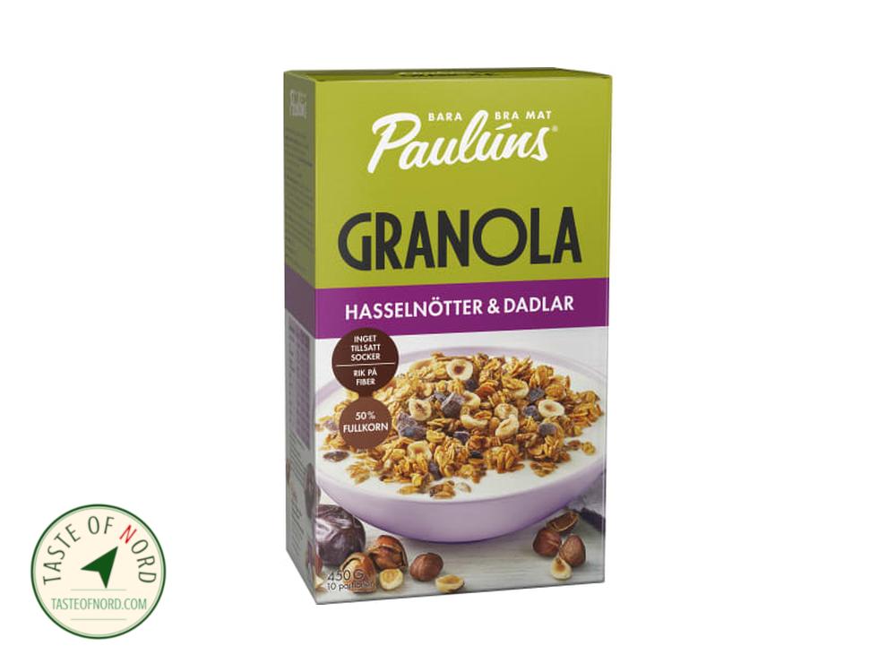Hazelnut Date Granola
