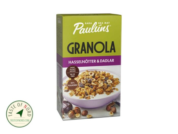 Hazelnut Date Granola