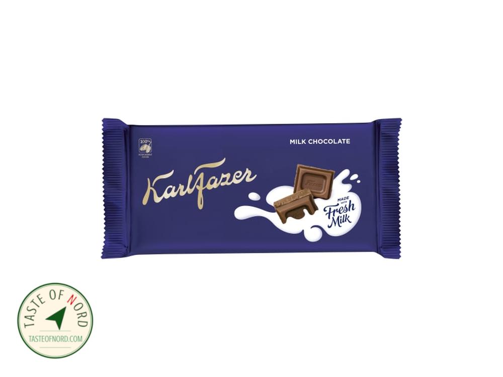 Karl Fazer Milk Chocolate Bar