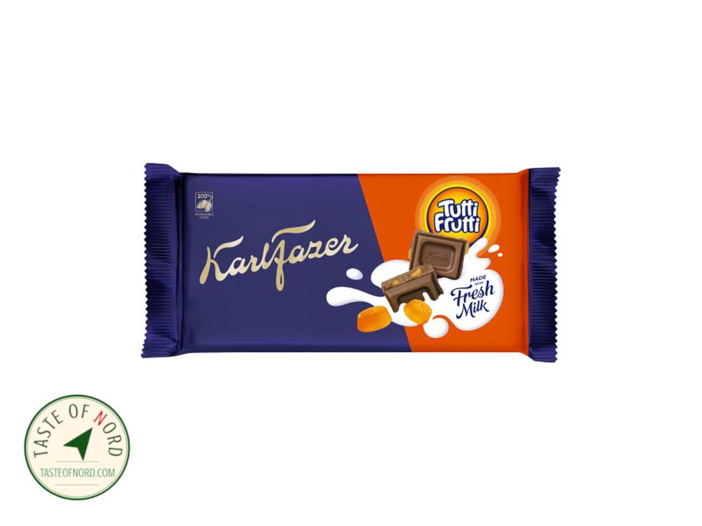 Karl Fazer Tutti Frutti Chocolate Bar