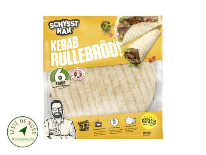 Kebab Roll Bread Large 6-pack