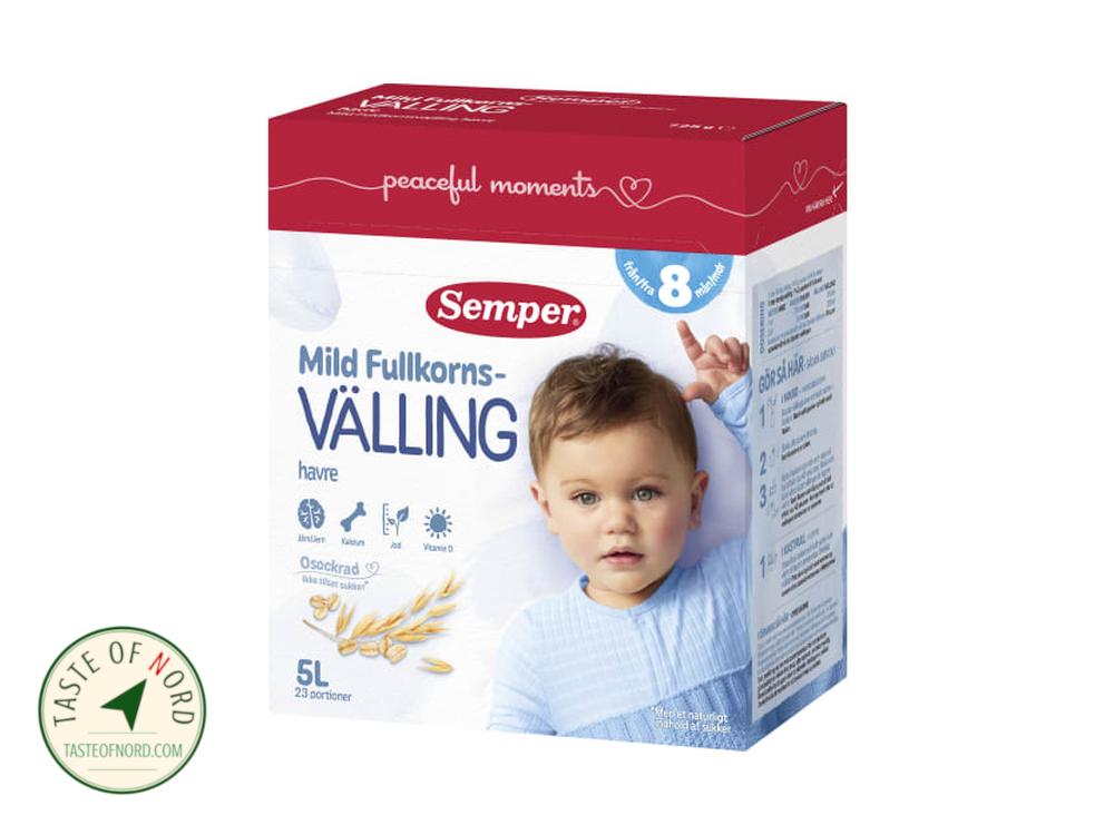 Mild Whole Grain Oat Välling From 8 Months