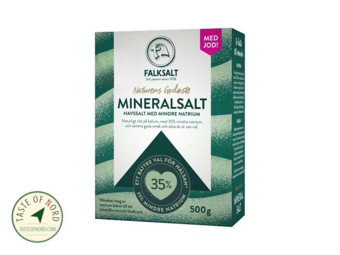 Mineral Salt Sea Salt Reduced Sodium with Iodine