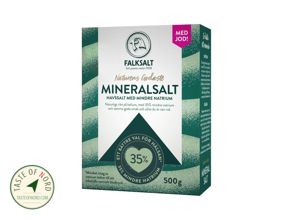 Mineral Salt Sea Salt Reduced Sodium with Iodine