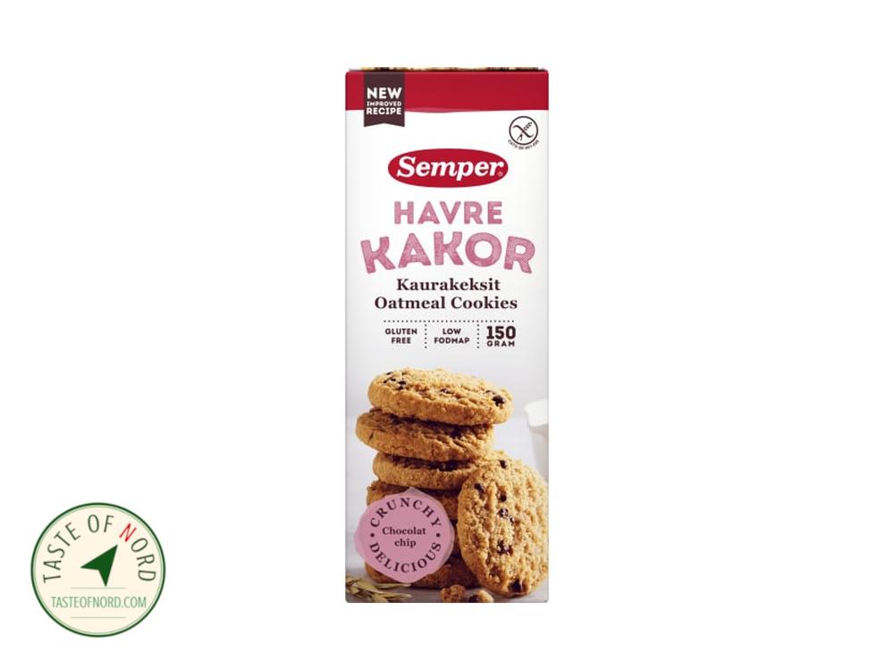 Oat Cookies Chocolate Chips Gluten-Free