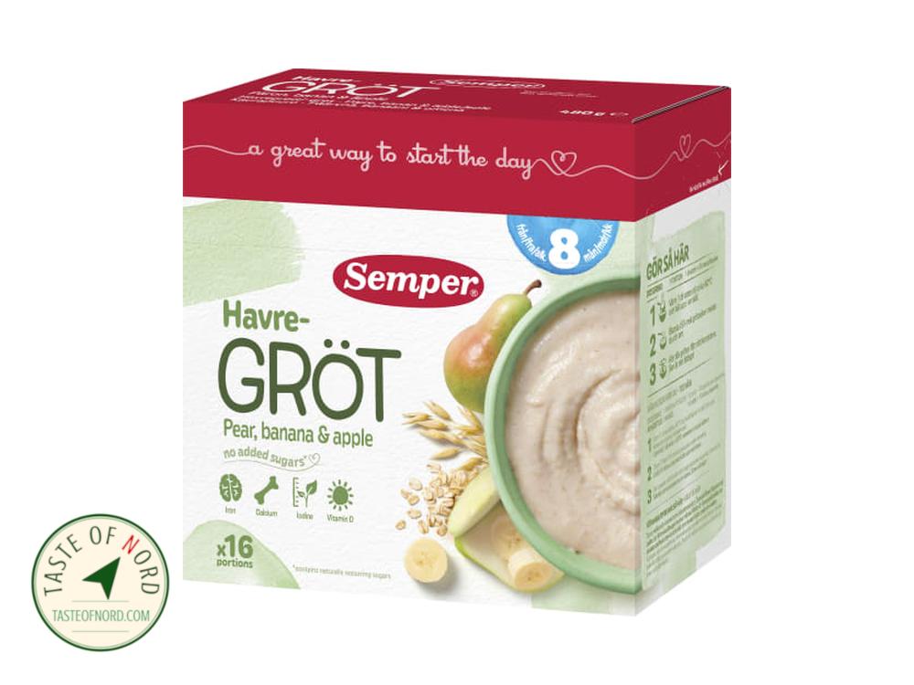 Oat Porridge Pear & Banana From 8 Months