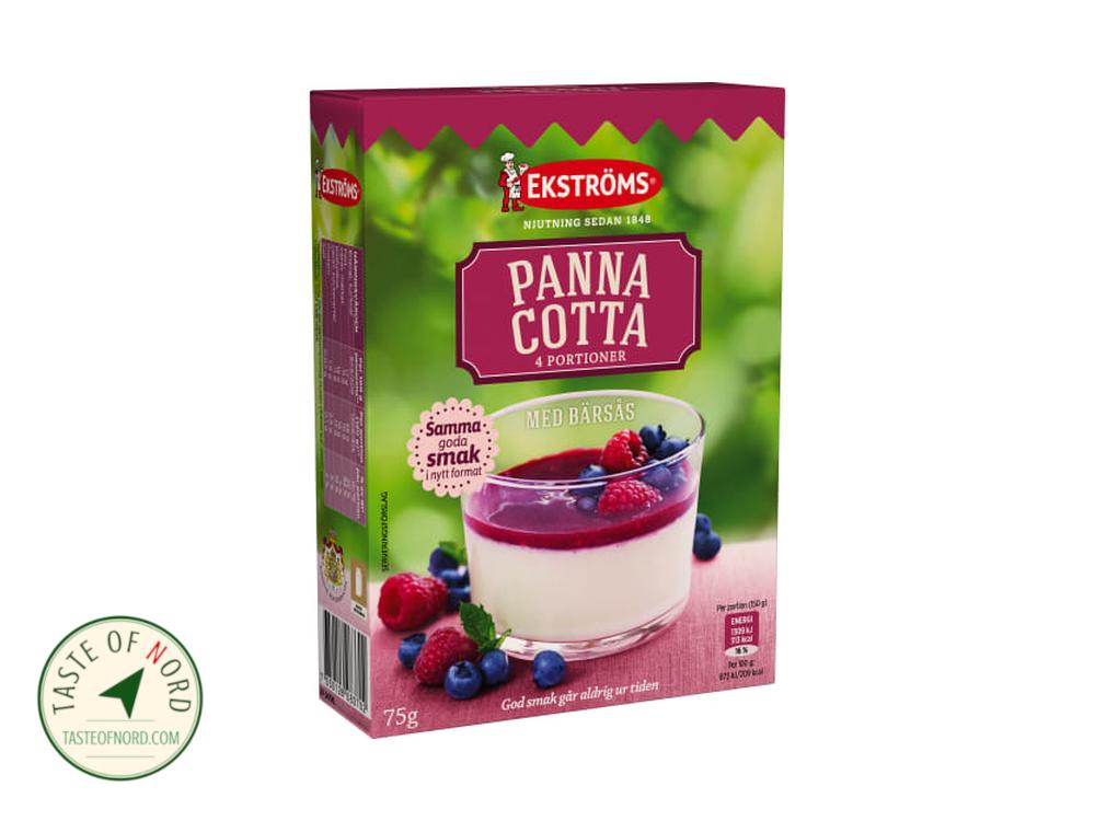 Pannacotta with Berry Sauce