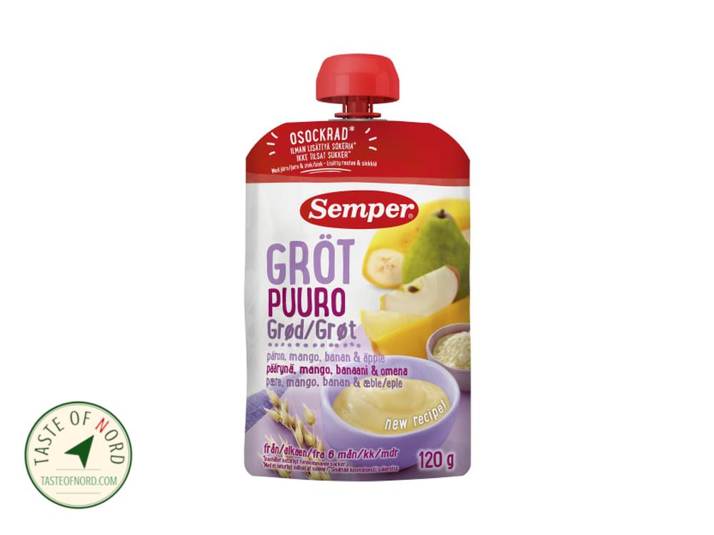 Porridge Pear Mango Banana Apple From 6 Months