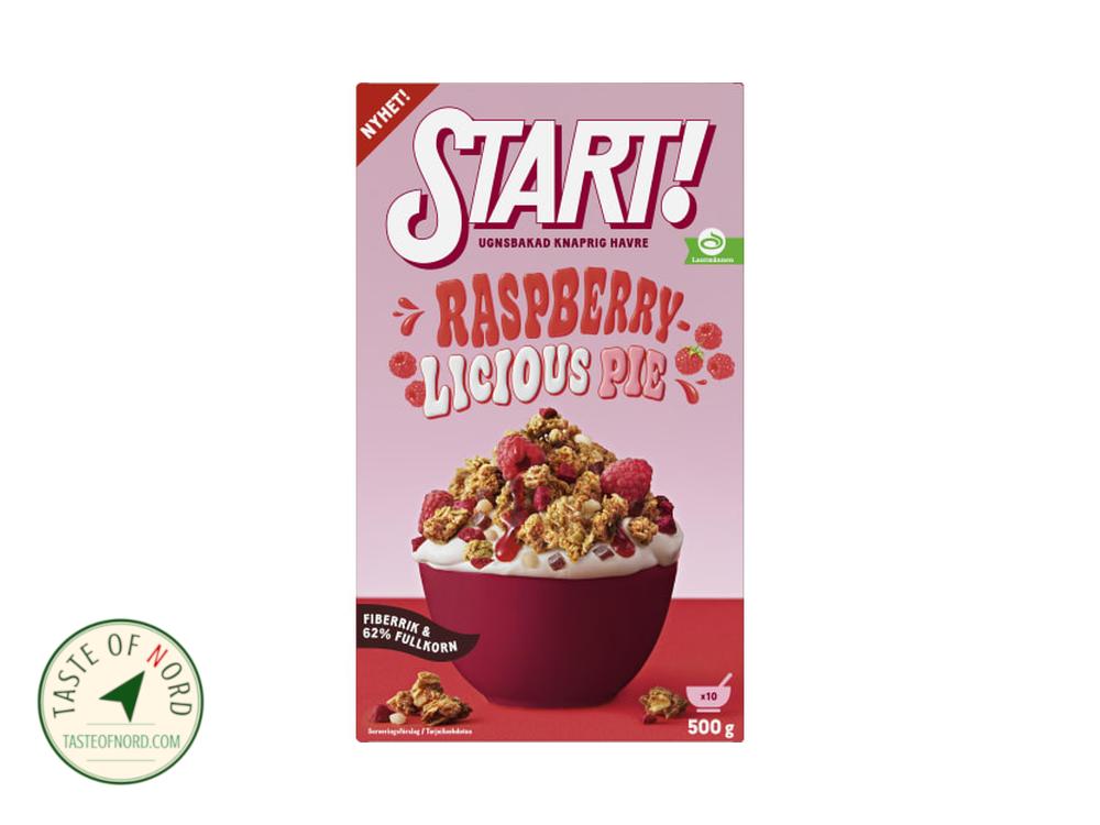 Raspberry Licious Pie Granola