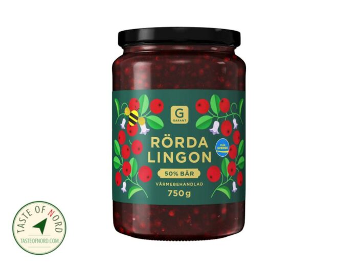 Raw-Stirred Lingonberries 50% Berries