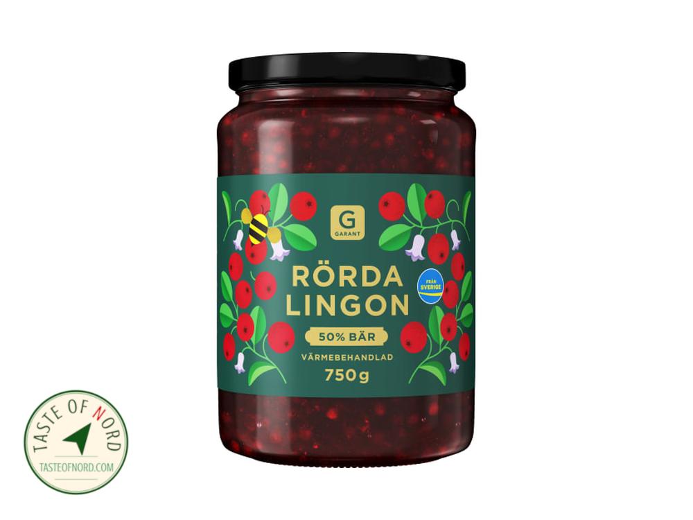 Raw-Stirred Lingonberries 50% Berries