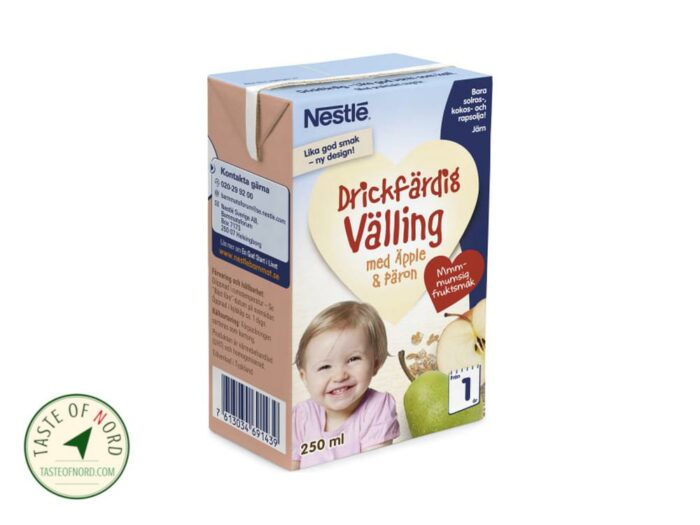 Ready-to-Drink Apple Pear Välling 12 months