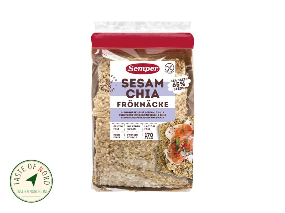 Sesame Chia Seed Crispbread Gluten-Free