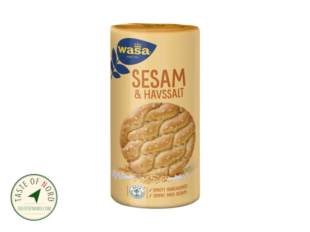 Sesame Sea Salt Crispbread Round