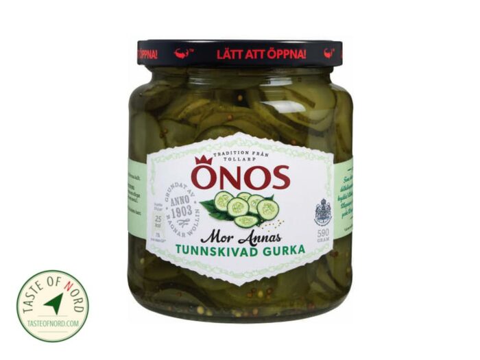 Thinly Sliced Cucumber Mor Annas