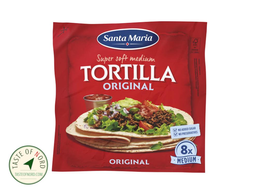 Tortilla Original Medium 8-pack