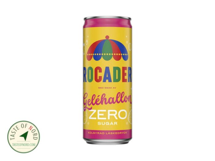Trocadero Jelly Raspberry Zero Soda, Can