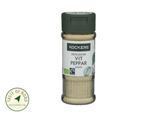 White Pepper Ground Jar