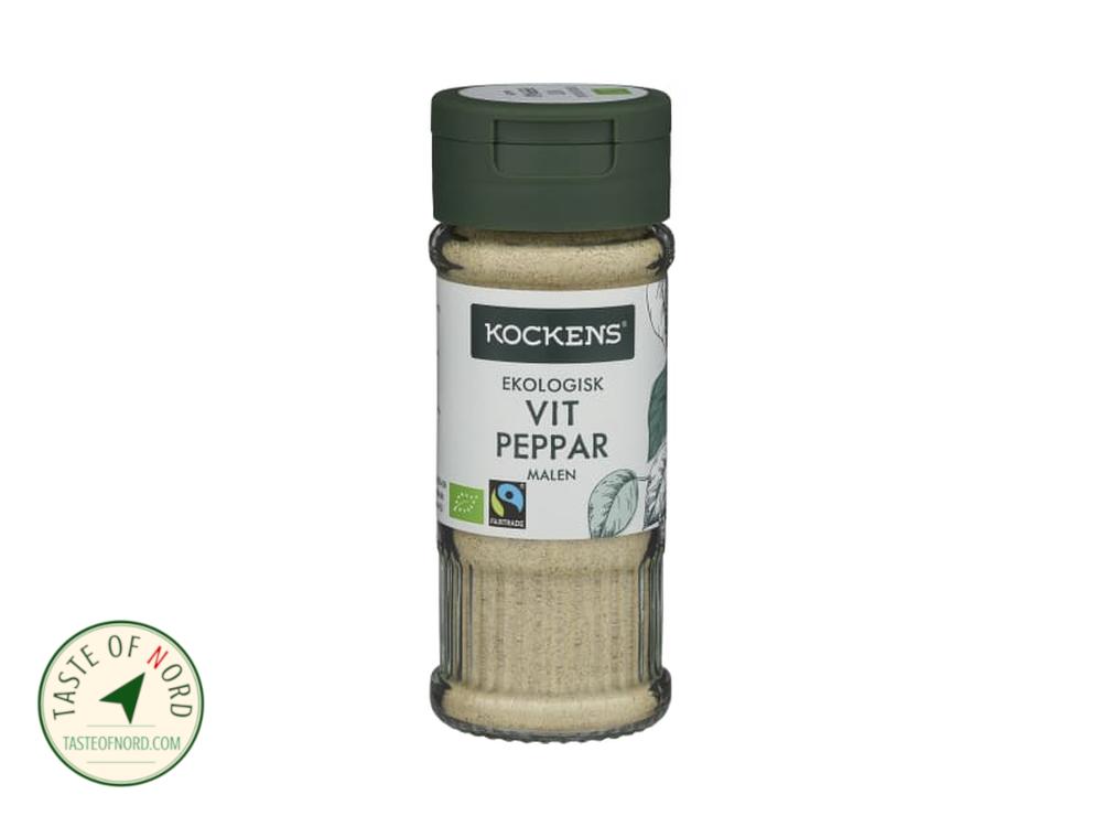White Pepper Ground Jar