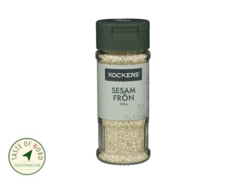 White Sesame Seeds Jar