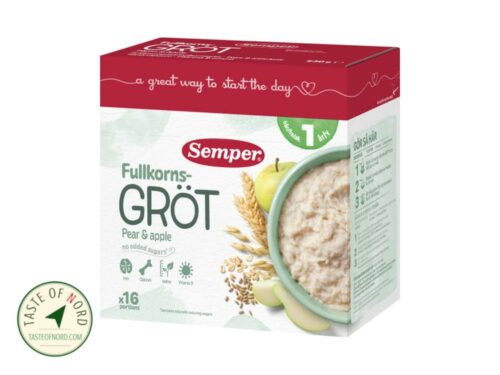 Whole Grain Porridge with Fruit from 12 Months