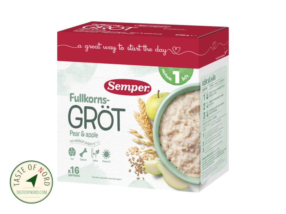 Whole Grain Porridge with Fruit from 12 Months